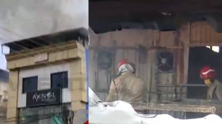  കവടിയാറിൽ ഹോട്ടലിന്റെ മൂന്നാം നിലയിൽ തീപിടുത്തം; ഫയർ ഫോഴ്സെത്തി തീ അണച്ചു.