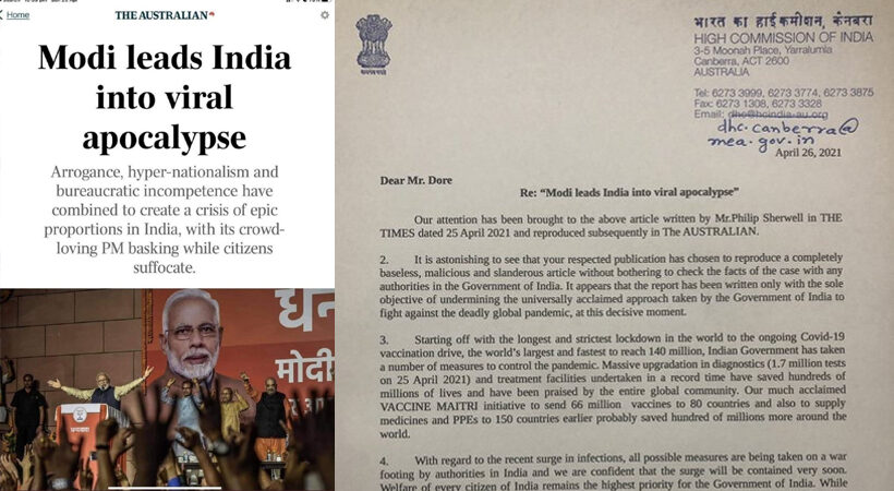  ‘ശരിയായ വിവരങ്ങള്‍ ഉള്‍പ്പെടുത്തി പുതിയ ലേഖനം പ്രസിദ്ധീകരിക്കണം;’മോദിയെ വിമര്‍ശിച്ച അന്താരാഷ്ട്ര മാധ്യമത്തോട് കേന്ദ്ര സര്‍ക്കാര്‍