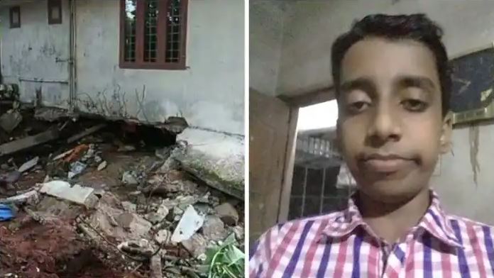  പെരുമ്പാവൂരില്‍ രണ്ടുനില വീട് ഇടിഞ്ഞുതാഴ്ന്ന് പതിമൂന്നുകാരന് ദാരുണാന്ത്യം