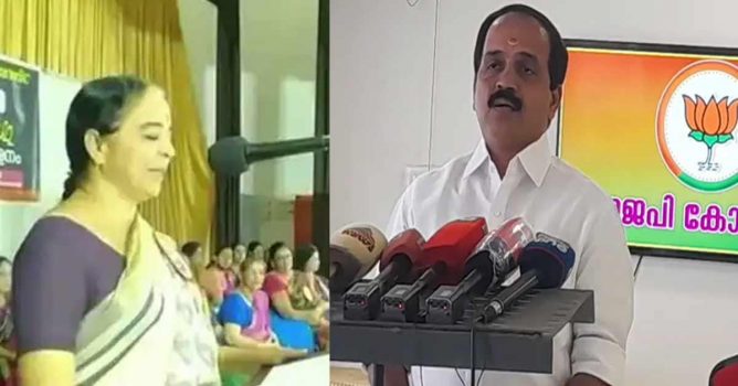  സിപിഐഎം ചിലവിൽ ആർഎസ്എസ് മേയറെ കിട്ടിയെന്ന് കോൺഗ്രസ്;മേയർ എല്ലാവരുടെയുമെന്ന് ബി ജെ പി,പിന്തുണ
