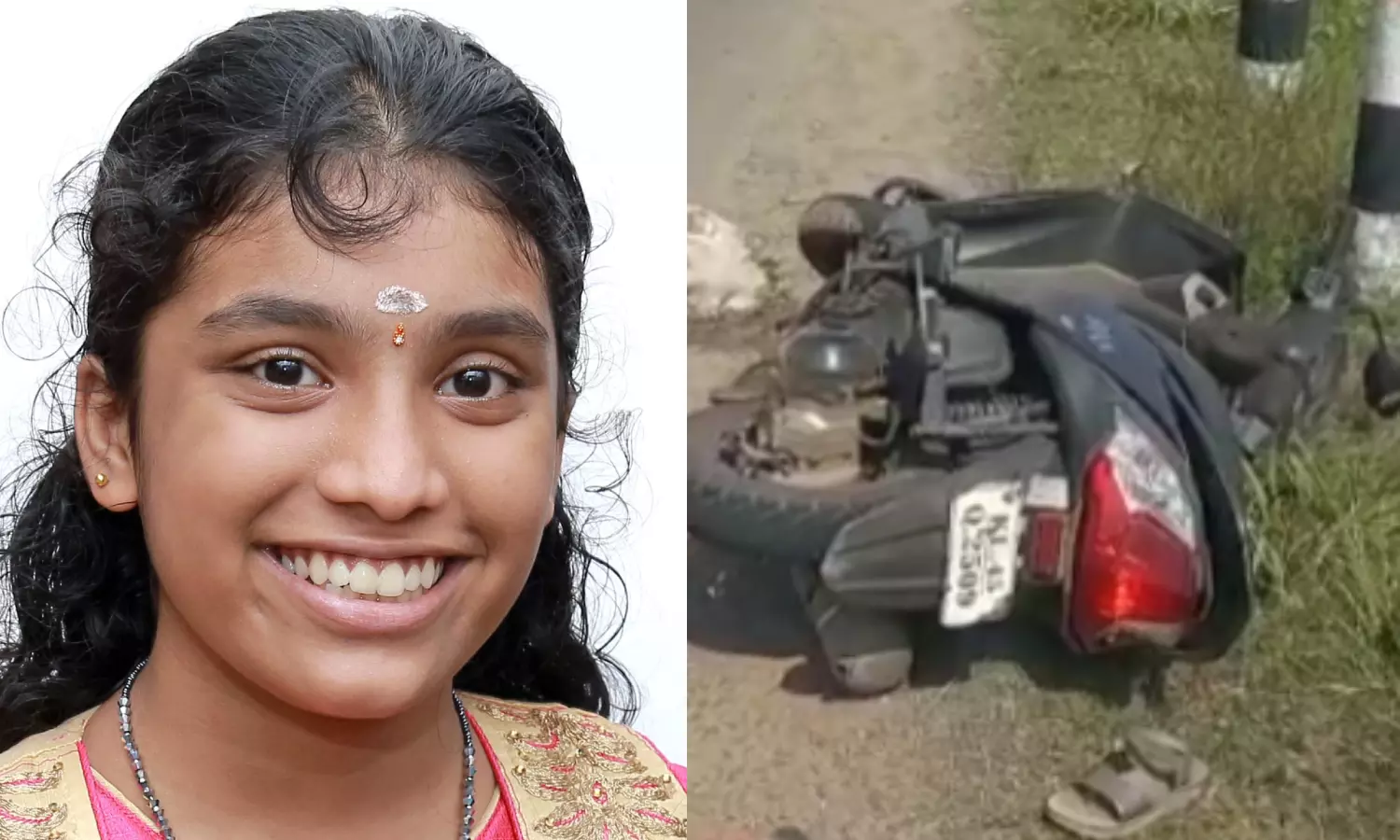  സ്‌കൂളിലെ ക്രിസ്തുമസ് ആഘോഷത്തില്‍ പങ്കെടുക്കാന്‍ പോകവെ അപകടം; പിതാവിനൊപ്പം സഞ്ചരിച്ച വിദ്യാര്‍ത്ഥിനി മരിച്ചു