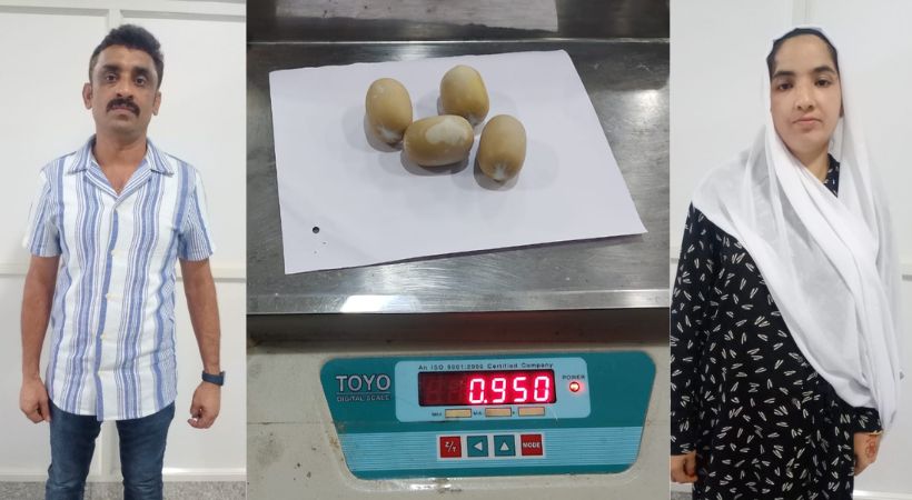  കരിപ്പൂർ വിമാനത്താവളത്തിൽ വൻ സ്വർണ വേട്ട; കൊടുവള്ളി സ്വദേശികളായ ദമ്പതികൾ പിടിയിൽ