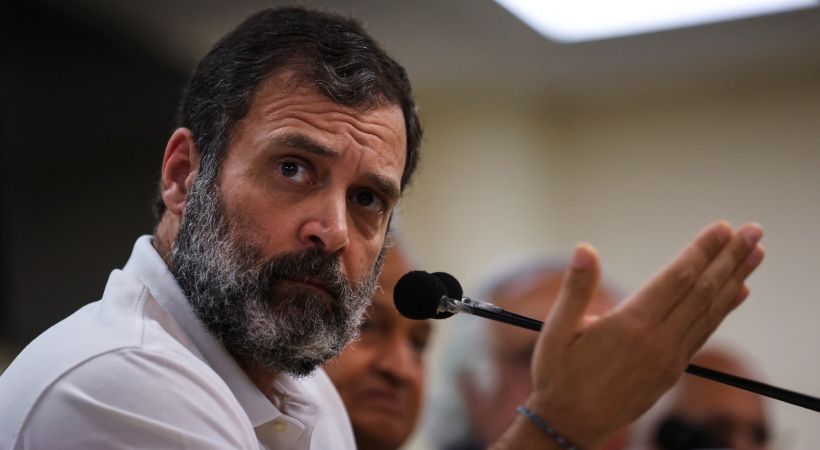  ഇന്ത്യൻ യൂണിയനും സംസ്ഥാനങ്ങൾക്കും നേരെയുള്ള ആക്രമണം ; ഒരു രാജ്യം ഒരു തെരഞ്ഞെടുപ്പ് ആശയത്തിനെതിരെ രാഹുൽ ഗാന്ധി