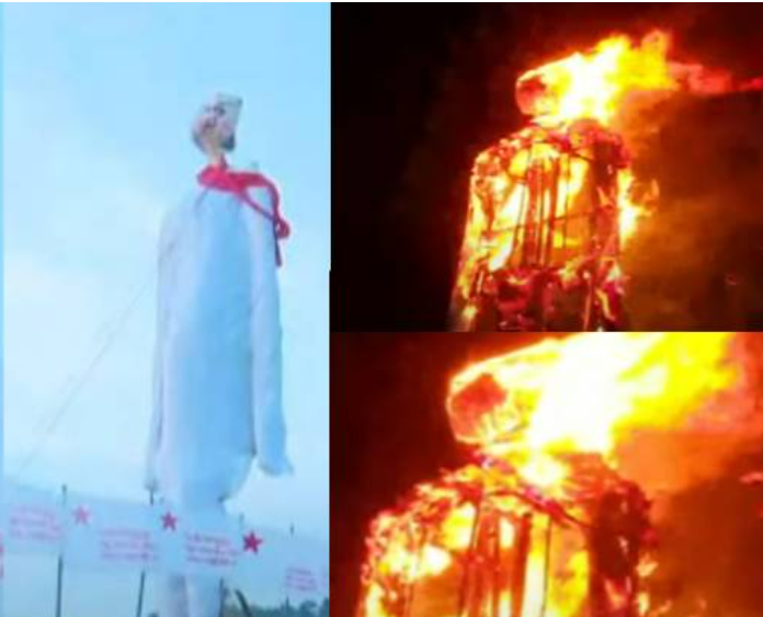  പയ്യാമ്പലം ബീച്ചില്‍ ഗവര്‍ണര്‍ ആരിഫ് മുഹമ്മദ് ഖാന്റെ കോലം കത്തിച്ച സംഭവം; എസ്എഫ്‌ഐ സംസ്ഥാന പ്രസിഡന്റ് ഉള്‍പ്പെടെ 4 പേര്‍ക്കെതിരെ കേസ്