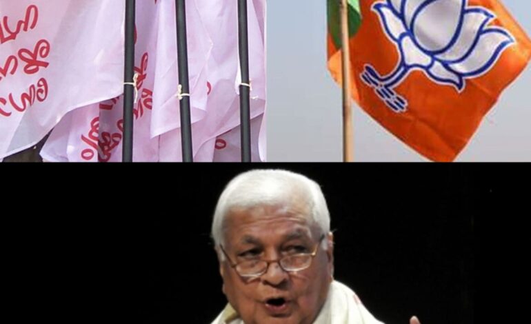  ഗവർണർക്ക് വീണ്ടും എസ്എഫ്ഐയുടെ കരിങ്കൊടി പ്രതിഷേധം; എസ് എഫ് ഐ പ്രവർത്തകരെ ബിജെപി പ്രവർത്തകർ മർദിച്ചു