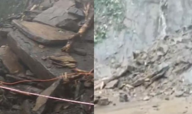  താമരശ്ശേരി ചുരത്തില്‍ മഴ കാരണം വീണ്ടും മണ്ണിടിച്ചില്‍; ഗതാഗതം പൂര്‍ണമായും നിരോധിച്ചു