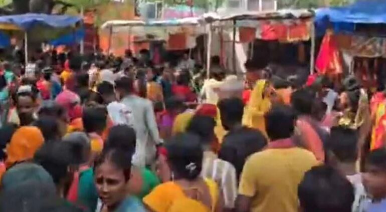  നളന്ദയിലെ ക്ഷേത്രത്തിൽ തിക്കും തിരക്കും; 8 സ്ത്രീകൾ മരിച്ചു